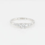 Round Graduated Diamond Ring