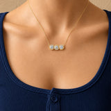 Arc Halo Necklace
