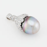 Capped Pearl Pendant