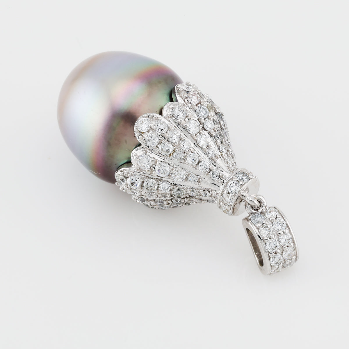 Capped Pearl Pendant