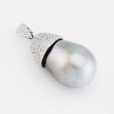 Capped Pearl Pendant