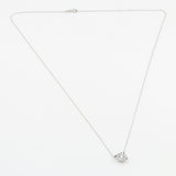 Round Halo Necklace