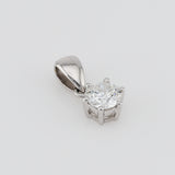 Round Solitaire Pendant