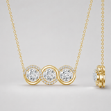Arc Halo Necklace