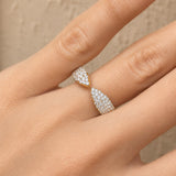 Pavé Open Ring