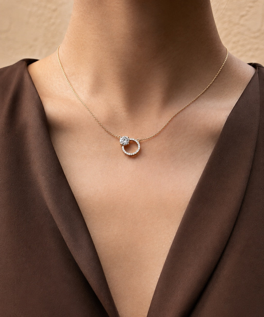 Breakaway Circle Necklace