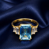 Azure Engagement Ring