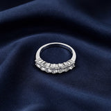 Oval Diamond Band