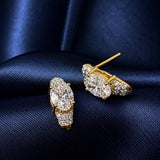 Oval Heritage Stud