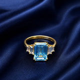 Azure Engagement Ring