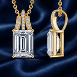 Pillar Emerald Pendant