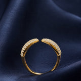 Pavé Open Ring