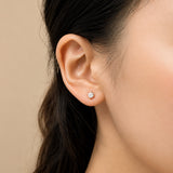 Round Solitaire Stud