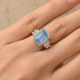 Azure Engagement Ring