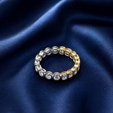 Two-Tone Eternity Band