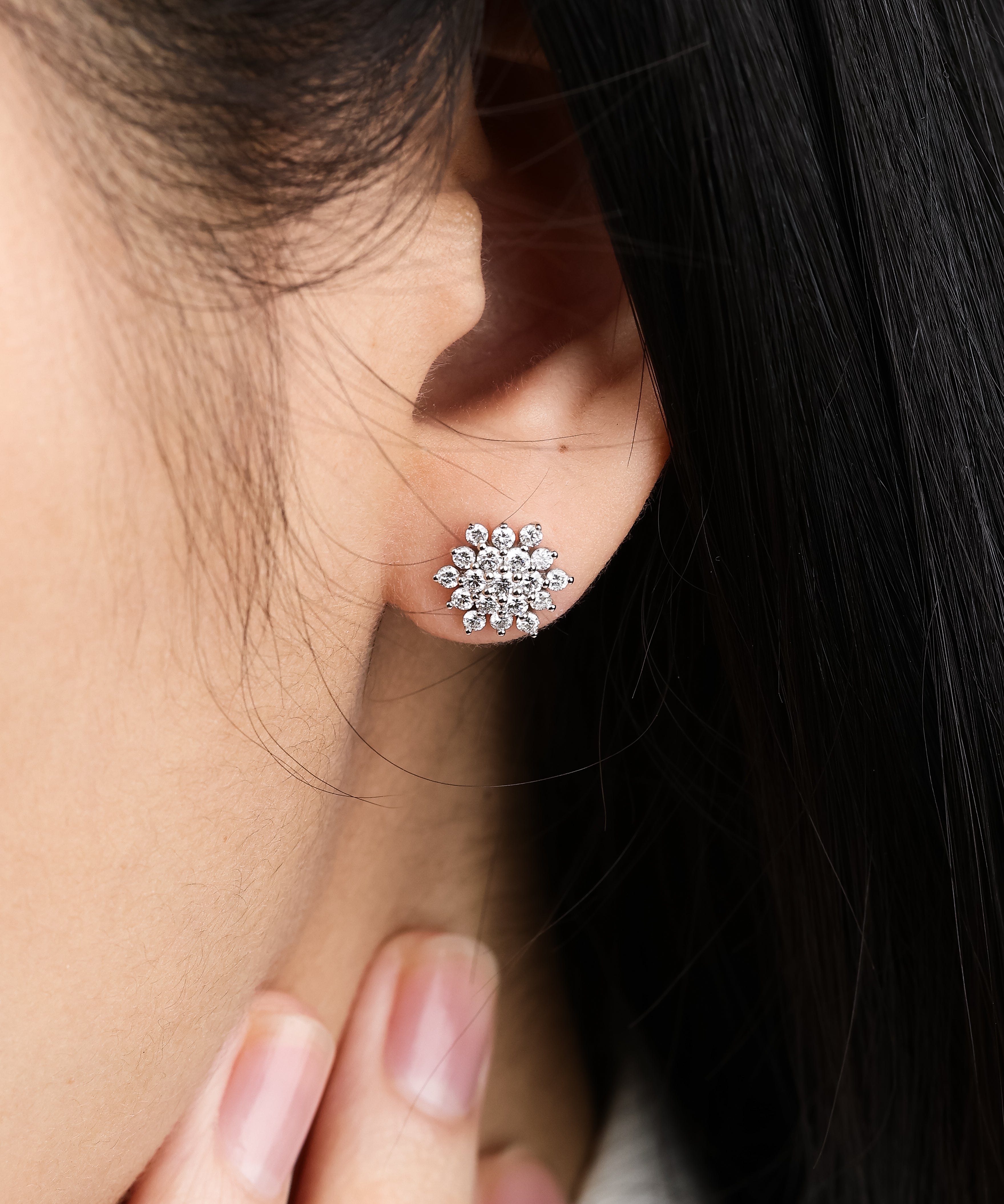Snowflake Stud