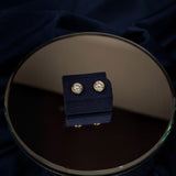 Round Bezel Stud