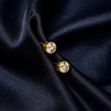 Round Bezel Stud