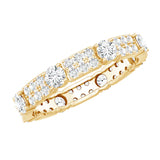 Mosaic Eternity Band