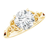 Celtic Solitaire Ring