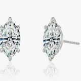 Marquise Solitaire Stud