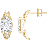 Oval Heritage Stud