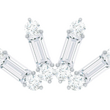 Tiara Arc Piercing Stud