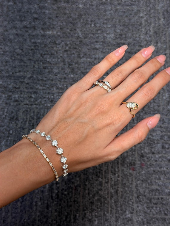 Baguette Tennis Bracelet – photo 3