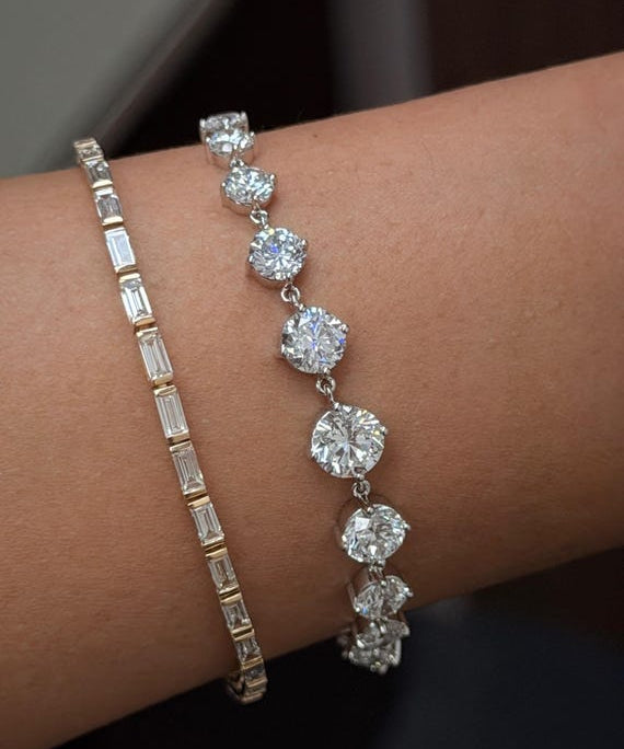 Baguette Tennis Bracelet – photo 2