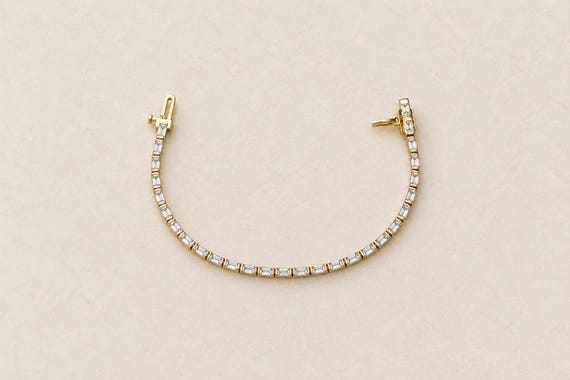 Baguette Tennis Bracelet