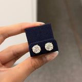 Round Solitaire Stud 3ct