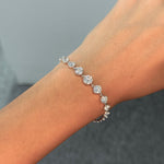 Graduated Tennis Bracelet – photo 2