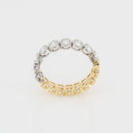 Two-Tone Eternity Band