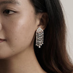 Lab Grown Diamond Chandelier Earrings 11 ct 14K Yellow Gold