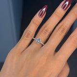 Round Pavé Engagement Ring – photo 2