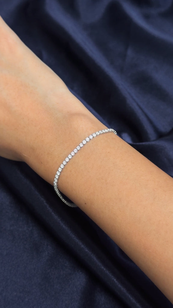 Classic Tennis Bracelet 1.9CT – photo 8